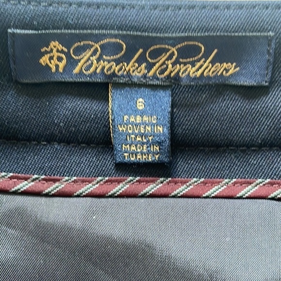 Brooks Brothers Wool Blend Straight Leg Dress Pants Size 6 - Picture 10 of 13